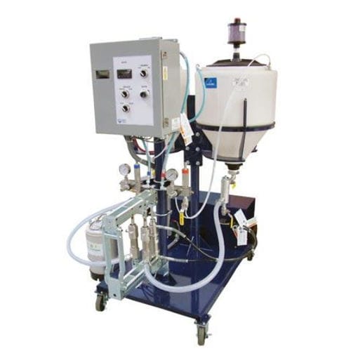 Dosieranlage / 2-Komponenten Harz für das Strangziehen - MiniLink  - Magnum Venus Products - volumetrisch / Kolben / mit Hydraulikmotor