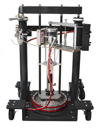 Misch- und Dosieranlage / Einkomponenten - 55-GALLON - Magnum Venus Products - Klebstoff / Kolben / für Roboteranwendungen