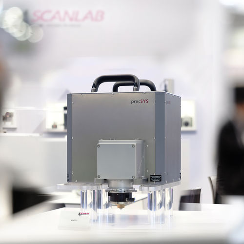 Lasermikrobearbeitungsmaschine - precSYS - SCANLAB GmbH - Schneid / Bohr / 5-Achs