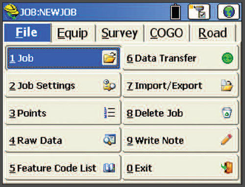 Land-Vermessung-Software - FAST Survey - Spectra Precision