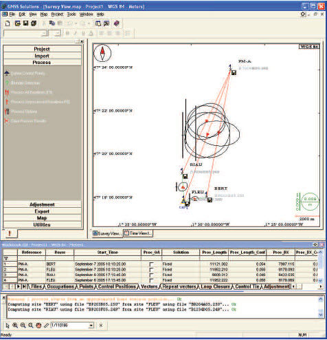 Land-Vermessung-Software - GNSS Solutions™ - Spectra Precision