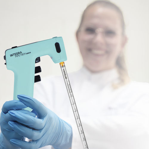 Batteriebetriebener Pipettierhelfer - PIPETBOY GENIUS - INTEGRA Biosciences