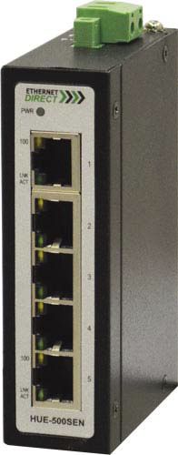 Ethernet-Switch / unmanaged - HUE-xxxSEN, HUG-x28EN series - Ethernet Direct - Gigabit / für DIN-Schiene / SFP+