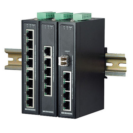 Ethernet-Switch / managed - MS655200X - MICROSENS GmbH & Co. KG - 8 Ports / 5 Ports / Gigabit
