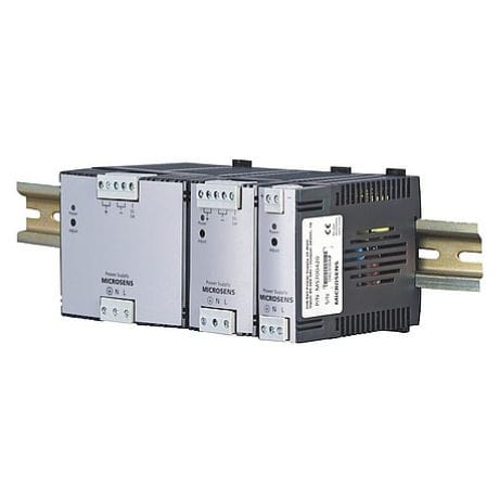Stromversorgung für DIN-Schiene - MS700420 - MICROSENS GmbH & Co. KG - AC/DC / einstellbar / Schaltnetzteil