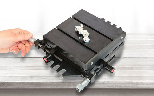 XY-Positioniertisch - MT - Steinmeyer Holding GmbH - manuell / 2-Achs / Präzision