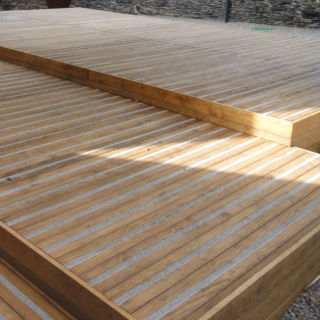 Aluminiumprofil - U24 - PROOPLE - rechteckig / flach / für Böden oder Treppen
