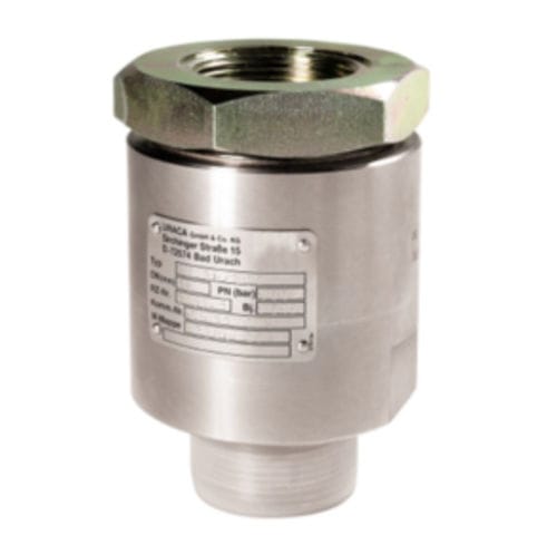 Hochdruck-Entlastungsventil - ZV 29/300 - URACA GmbH & Co.KG - kompakt