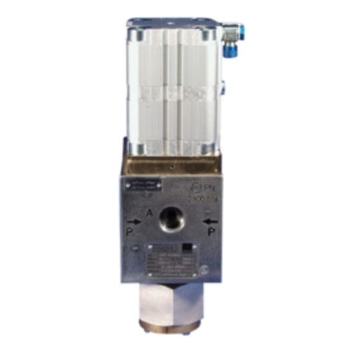 Pneumatisch gesteuertes Ventil - PSV series - URACA GmbH & Co.KG - Schalt / kompakt