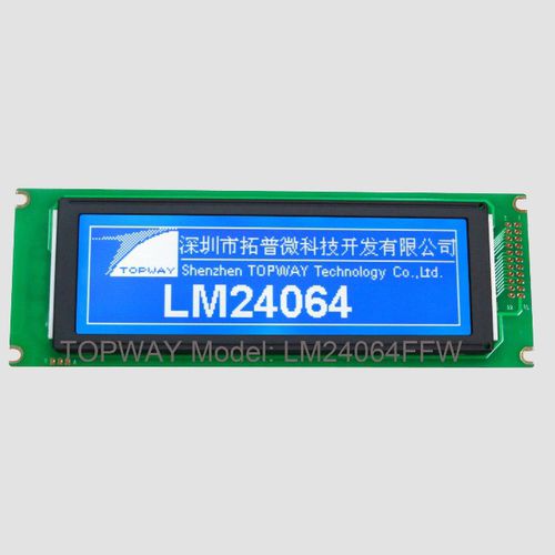 LCD-Displaymodul - LM24064FFW - TOPWAY LCD - Grafik / monochrom / 240 x 64