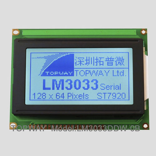 LED-Display - LM3033DDW-0B - TOPWAY LCD - alphanumerisch / Punktmatrix / Grafik