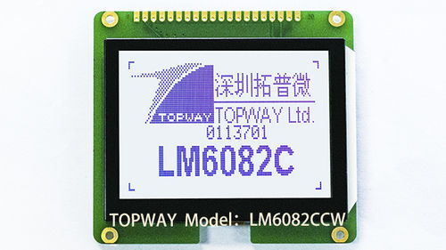 LCD-Displaymodul - LM6082CCW - TOPWAY LCD - Grafik / monochrom / Industrie