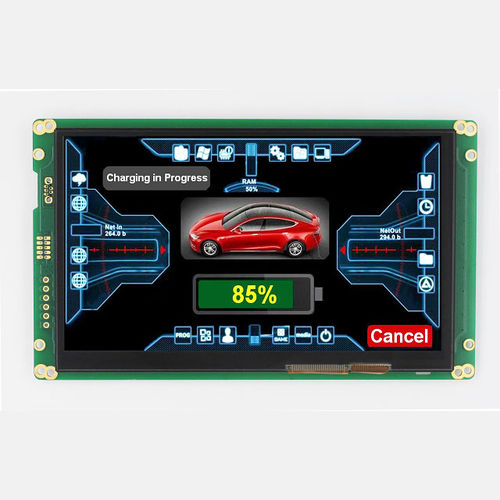 Smartes Displaymodul - HMT070DTA-D - TOPWAY LCD - TFT LCD / mit kapazitivem Touchscreen / Grafik