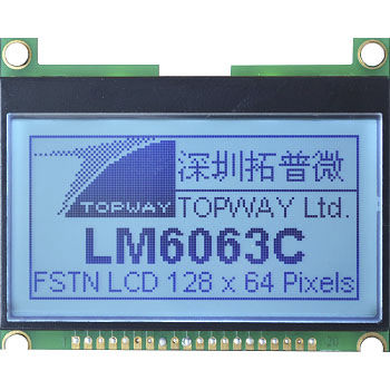 Grafik-Displaymodul - LM6063CCW - TOPWAY LCD - LCD / monochrom / 128 x 64