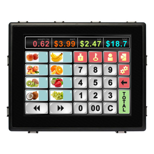 Smartes Displaymodul - HKT104ATA-C - TOPWAY LCD - TFT LCD / mit resisitivem Touchscreen / Farb