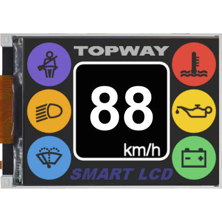 Displaymodul / TFT LCD - LMT028DNHFWL-1 - TOPWAY LCD - Farb / 320 x 240 / Industrie
