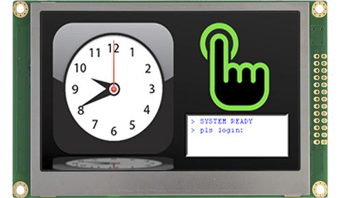 Displaymodul / TFT LCD - LMT043DNFFWD-NCN - TOPWAY LCD - Farb / 480 x 272 / mit LED-Hintergrundbeleuchtung