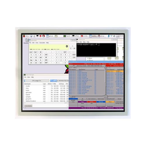 Displaymodul / TFT LCD - LMT150DNGFWD-1 - TOPWAY LCD - Farb / 1024 x 768 / mit LED-Hintergrundbeleuchtung