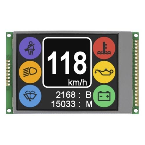 Displaymodul / TFT LCD - LMT028ENHFWA-NAN - TOPWAY LCD - 320 x 240 / Industrie / für Instrumentierung