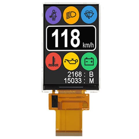Displaymodul / TFT LCD - LMT035DNJFWD-1 - TOPWAY LCD - Farb / Industrie / für Instrumentierung