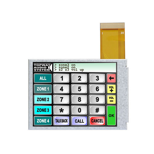 Displaymodul / TFT LCD - LMT024FNHFWA-1 - TOPWAY LCD - Farb / Punktmatrix / 320 x 240