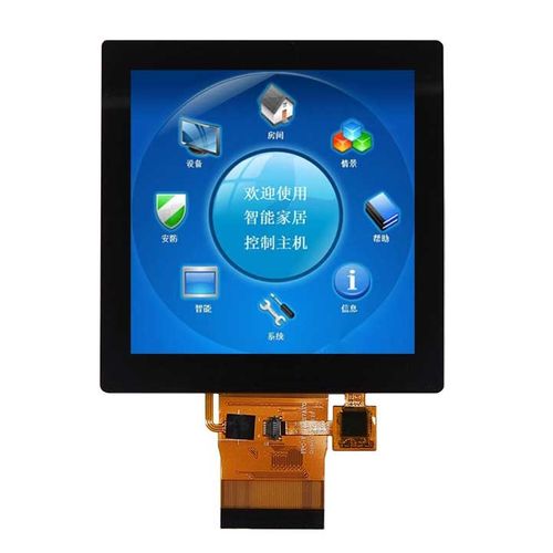 Displaymodul / TFT LCD - LMT040EATFWA-NND - TOPWAY LCD - mit kapazitivem Touchscreen / Farb / 480 x 480