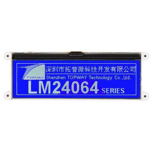 LCD-Displaymodul - LM24064JFW - TOPWAY LCD - Grafik / monochrom / Punktmatrix