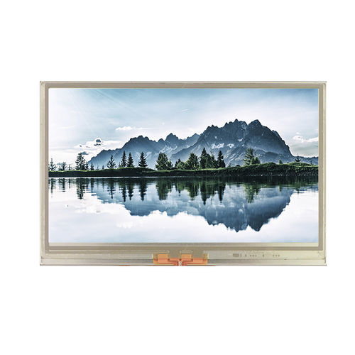 Displaymodul / TFT LCD - LMT043DFFFWD-NNA-4 - TOPWAY LCD - mit resisitivem Touchscreen / Farb / 480 x 272