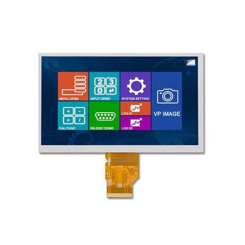 Displaymodul / TFT LCD - LMT070ENMFWA - TOPWAY LCD - Farb / Grafik / 1024 x 600