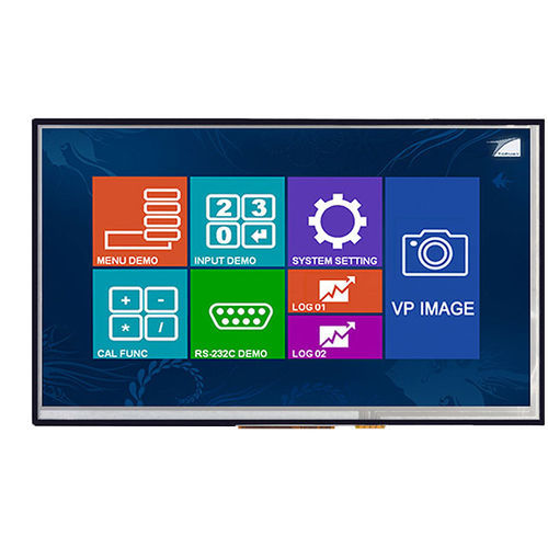 Displaymodul / TFT LCD - LMT070DDCFWD-NNA-2 - TOPWAY LCD - mit resisitivem Touchscreen / Farb / 800 x 480