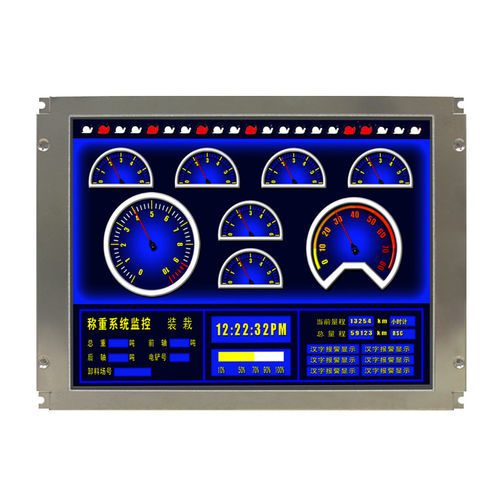 Display / TFT LCD - LMT080DIEFWU-AAA-2 - TOPWAY LCD - mit resisitivem Touchscreen / Farb / 800 x 600