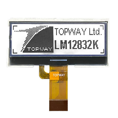Grafikdisplay - LM12832KCW - TOPWAY LCD - 128 x 32 / Industrie / Kontroll