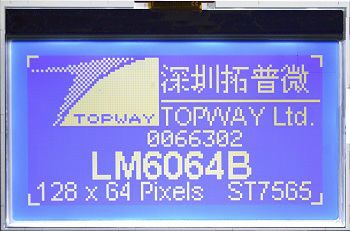 LED-Display - LM6063XFW - TOPWAY LCD - LCD / Grafik / monochrom