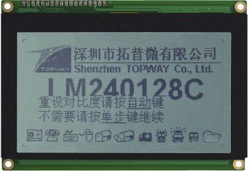LED-Display - LM240128CCW - TOPWAY LCD - LCD / Grafik / monochrom