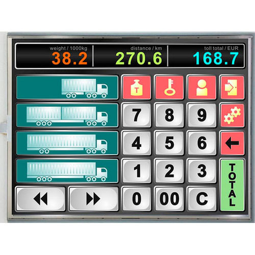 Display / TFT LCD - LMT121DNGFWD-NNB - TOPWAY LCD - IPS / mit resisitivem Touchscreen / Farb