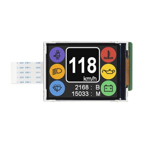 LED-Displaymodul - LMT024FNHFWA-2 - TOPWAY LCD - TFT LCD / Farb / 240 x 320