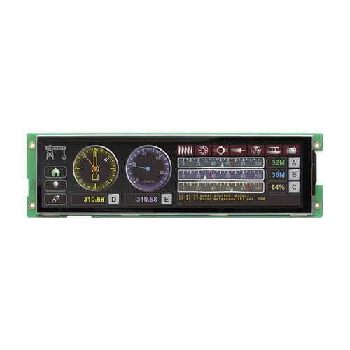 Displaymodul / TFT LCD - HMT088ATA-D - TOPWAY LCD - mit resisitivem Touchscreen / Farb / 480 x 1920