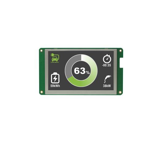 Displaymodul / TFT LCD - LMT050DNCFWU-NBA - TOPWAY LCD - mit resisitivem Touchscreen / Farb / 800 x 480