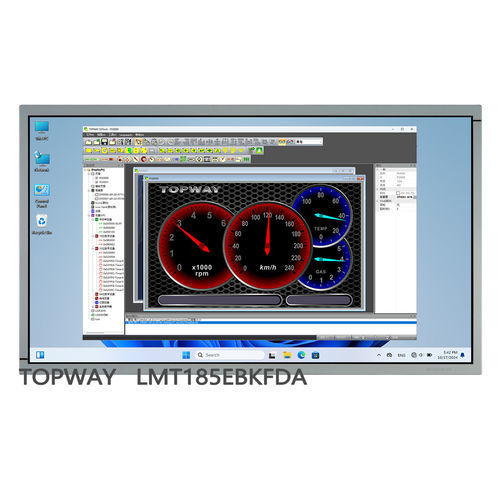 Displaymodul / TFT LCD - LMT185EBKFDA - TOPWAY LCD - Farb / 1366 x 768 / 18,5"