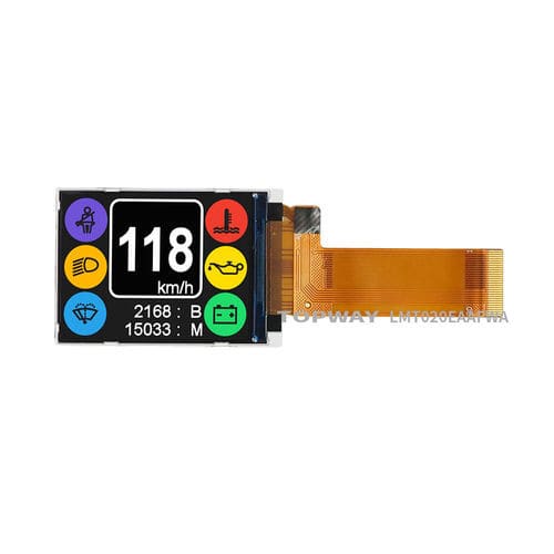 Displaymodul / TFT LCD - LMT020EAAFWA - TOPWAY LCD - Farb / 320 x 240 / 2"