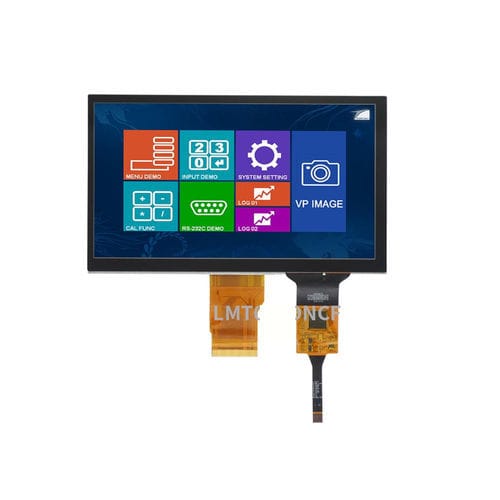 Displaymodul mit Touchscreen - LMT070DNCFWD-NND-2 - TOPWAY LCD - mit kapazitivem Touchscreen / Farb / 800 x 480