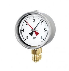 Manometer Typ Y - DRChG100-1 - Manometer Preiss EMPEO-KBM OHG - analog / Gewinde / Edelstahl