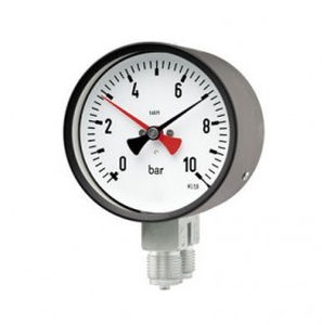 Manometer Typ Y - DR100-3 - Manometer Preiss EMPEO-KBM OHG - analog / Gewinde / Edelstahl