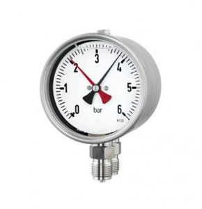 Manometer Typ Y - DRChG100-3 - Manometer Preiss EMPEO-KBM OHG - analog / Gewinde / Edelstahl