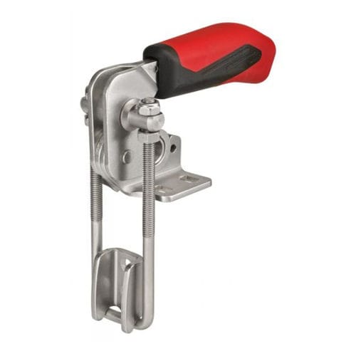 Vertikaler Schnellspanner - 26-25 - Emile Maurin Eléments Standard Mécaniques - mit Haken / Edelstahl