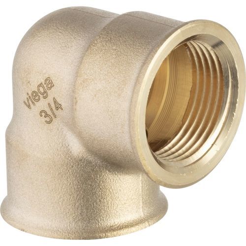 Hydraulikanschluss - Viega GmbH & Co. KG - für Gas / Gewinde / rechtwinkelig