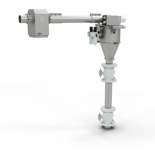 Metalldetektor für Schüttgut - P-TRON 07 GM - Mesutronic GmbH - für pneumatische Förderung / Hochpräzision / mit Separator