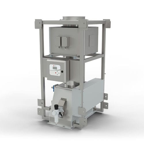 Schwerkraft-Metalldetektor - QUICKTRON 05 E - Mesutronic GmbH - für Schüttgut / Hochpräzision / digital