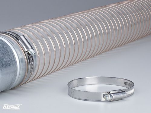 Schneckenschlauchschelle - FLEXADUX® - SCHAUENBURG Ruhrkunststoff GmbH - galvanisiertem Stahl