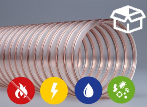 Schlauch für Luft - SMARTFLEX® 1.4 - SCHAUENBURG Ruhrkunststoff GmbH - Polyurethan / Ansaug / DIN